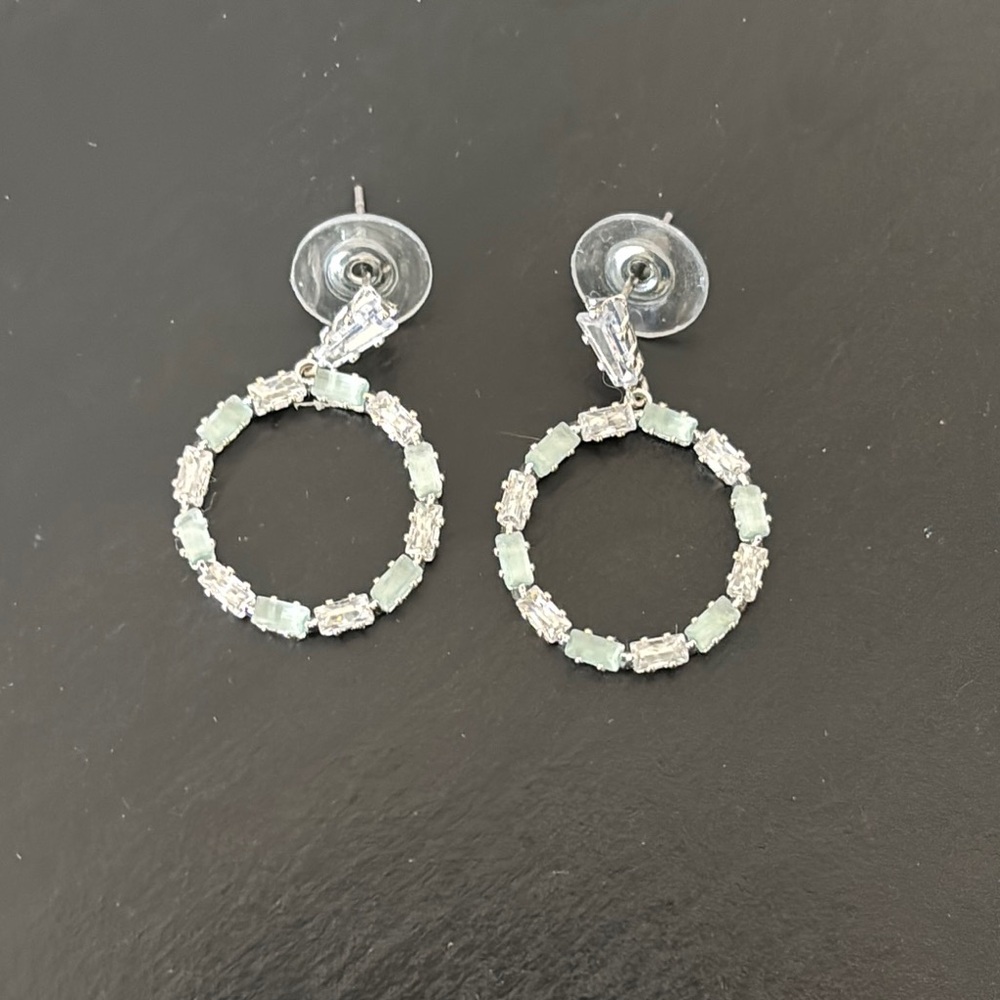 Elegant Silver Hoop Earrings